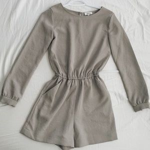 Wilfred Long Sleeve Romper w/ Pockets